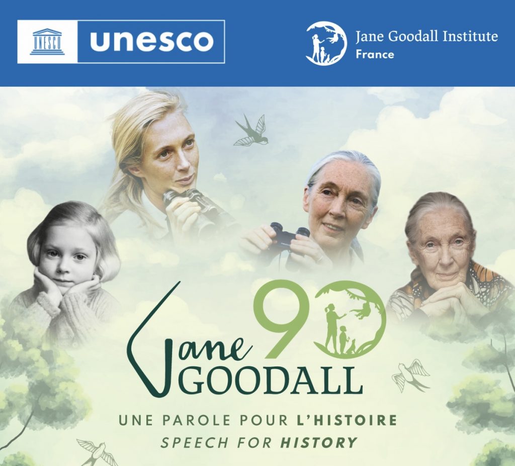 Speech for History from Dr. Jane Goodall UNESCO – October 19th 2024